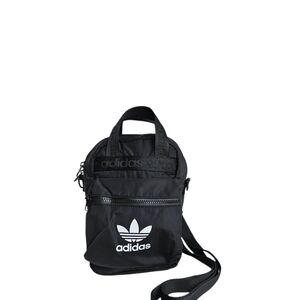 Adidas Black Messenger Bag with Adjustable Strap